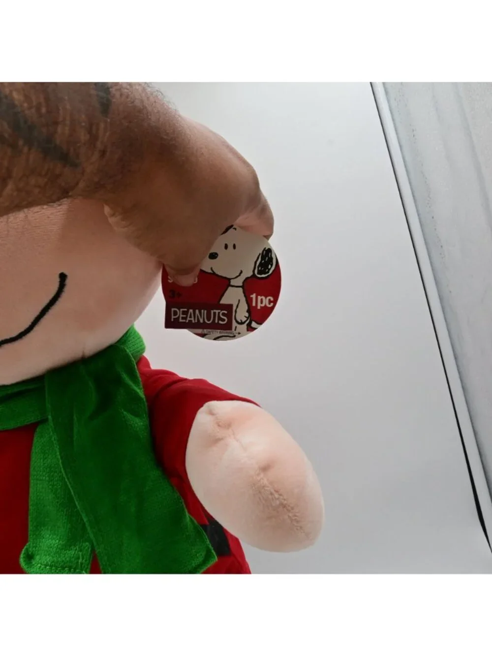 Gemmy Peanuts Charlie Brown Christmas Plush Door Greeter Ice Skates 22